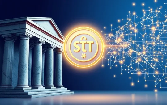 State Street tokenized products bridging traditional banking with blockchain technology infrastructure.