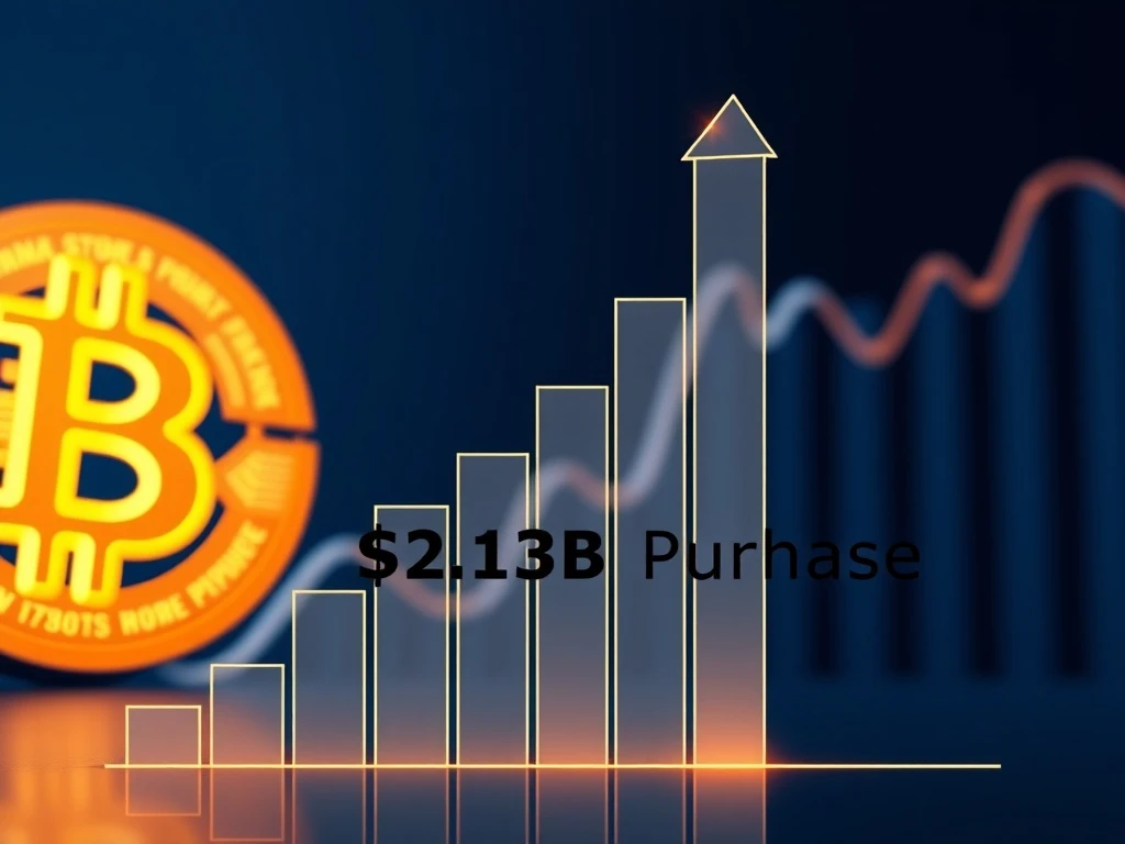Analysis of Strategy's record-breaking $2.13 billion Bitcoin purchase and its 709,715 BTC portfolio.