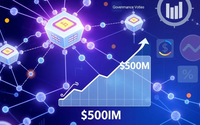 Sui blockchain treasury management driving $500 million stablecoin growth and active protocol operations