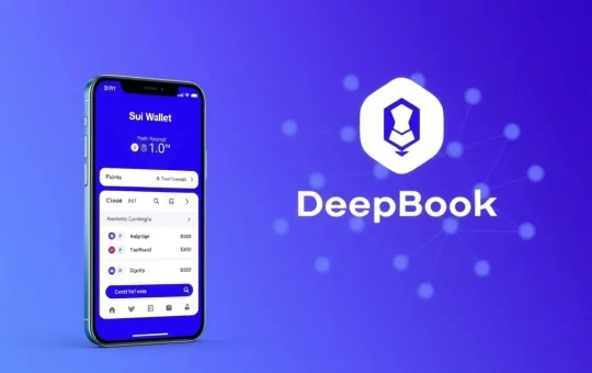 Sui Wallet integration with DeepBook point program for earning crypto rewards.