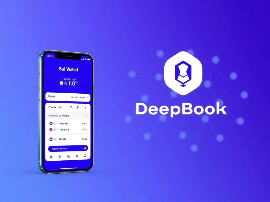 Sui Wallet integration with DeepBook point program for earning crypto rewards.