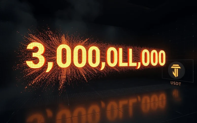 Analysis of the 3,000 million USDT burn by the Tether Treasury and its market implications.