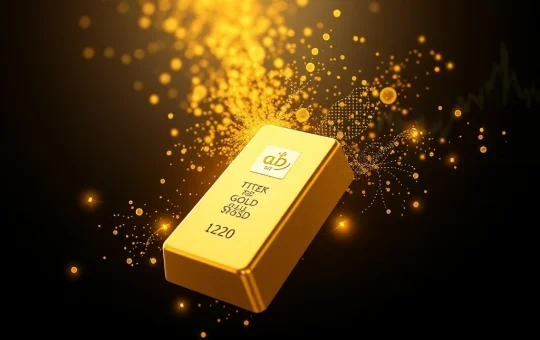 Tokenized gold market cap growth driving real-world asset tokenization in 2025.