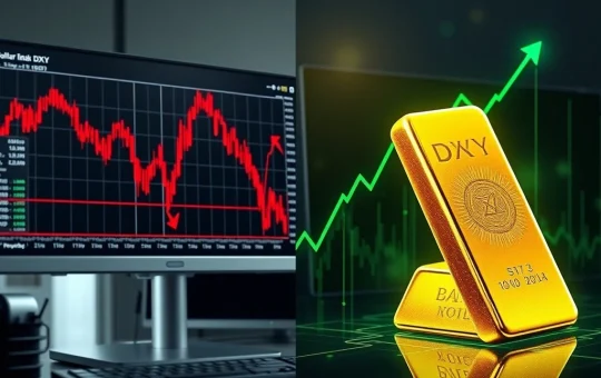 Tokenized gold emerges as a digital safe haven during US dollar decline and market volatility.
