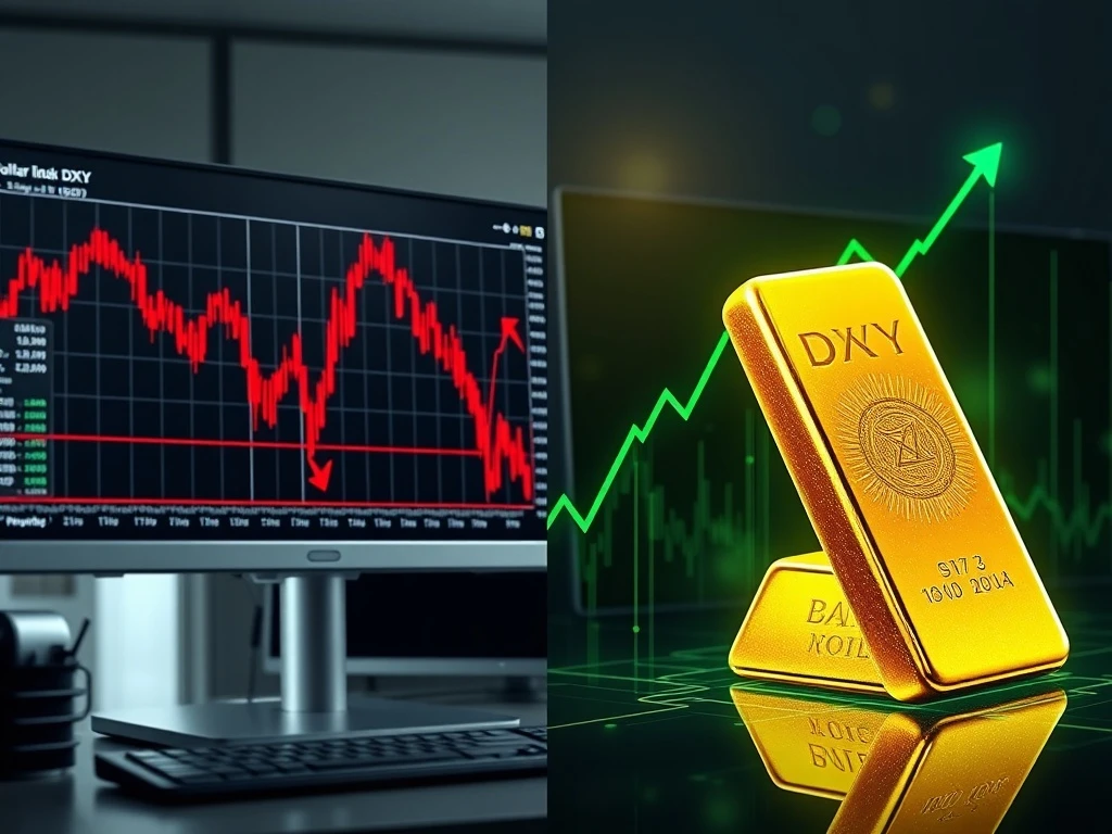 Tokenized gold emerges as a digital safe haven during US dollar decline and market volatility.