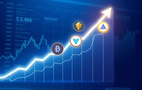 Analysis of trending cryptocurrencies SYN CBK AQT FF H showing market cap growth