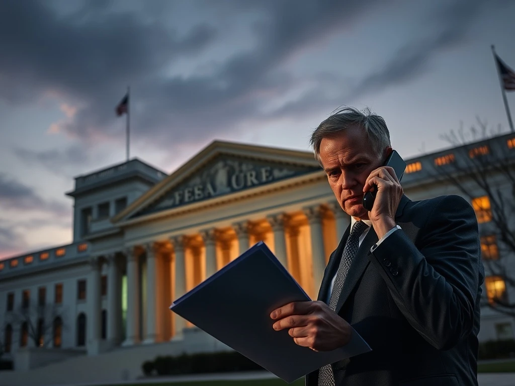 US Treasury Secretary warns about Federal Reserve investigation risks to financial market stability