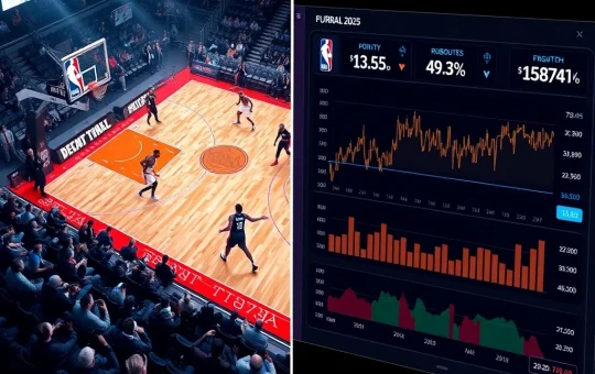Tristan Thompson's basketball.fun platform for trading NBA player performance statistics as assets.