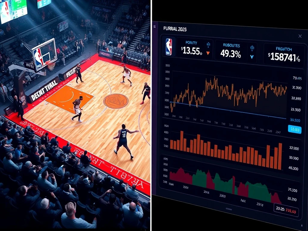 Tristan Thompson's basketball.fun platform for trading NBA player performance statistics as assets.