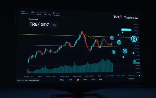 TRON TRX price chart analysis showing key demand zone and potential rally trajectory