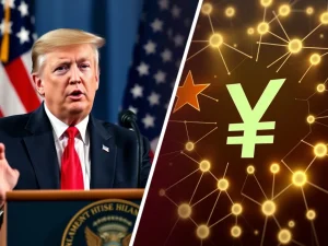 President Trump outlines US cryptocurrency strategy to counter China's digital yuan and stablecoin ambitions at Davos forum