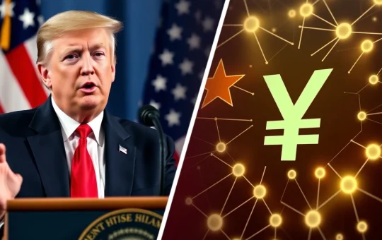President Trump outlines US cryptocurrency strategy to counter China's digital yuan and stablecoin ambitions at Davos forum