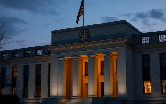 Federal Reserve building during Trump DOJ investigation of Chairman Jerome Powell