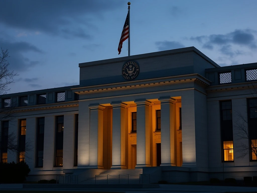 Federal Reserve building during Trump DOJ investigation of Chairman Jerome Powell
