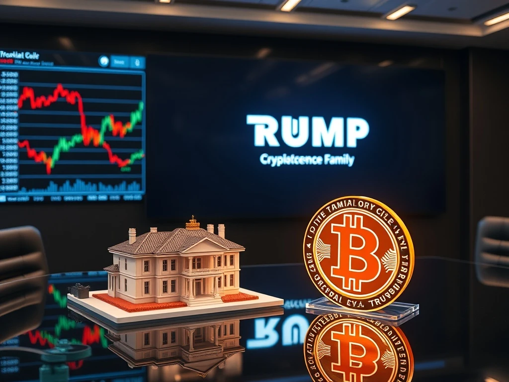 Analysis of the Trump family's shift from real estate to a $1.4 billion cryptocurrency portfolio.