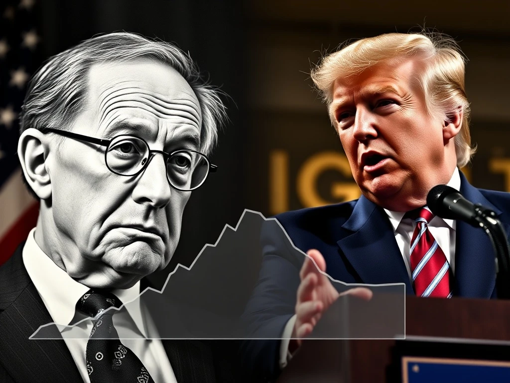 Donald Trump calls for a Federal Reserve chair modeled after former chairman Alan Greenspan.