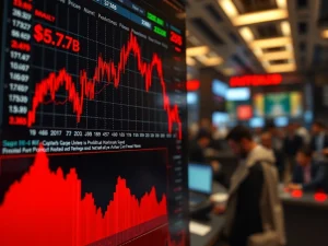 Crypto market volatility analysis showing Trump announcement impact on Bitcoin liquidations