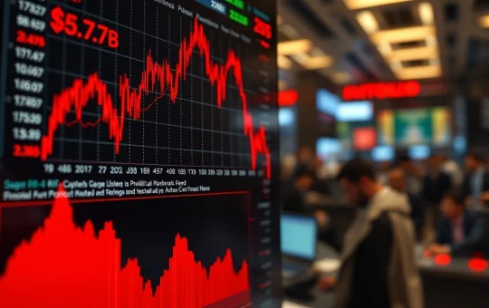 Crypto market volatility analysis showing Trump announcement impact on Bitcoin liquidations