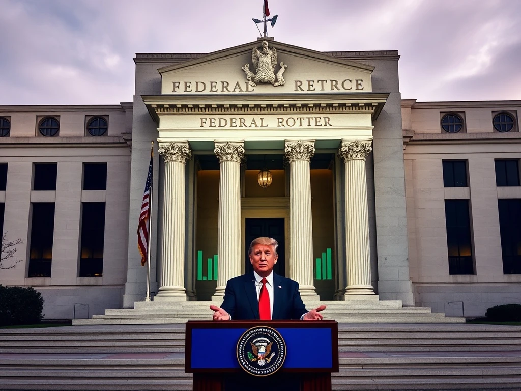 Trump calls for Federal Reserve interest rate cuts amid economic policy debate