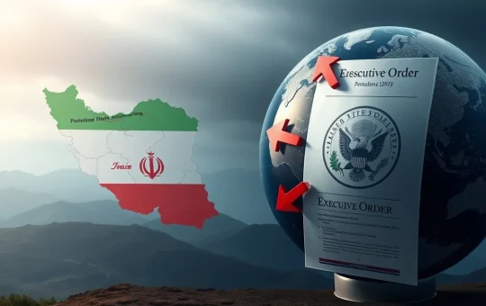 Analysis of President Trump's executive order imposing a 25% tariff on countries trading with Iran.