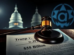 Legal document for the Trump JPMorgan lawsuit over alleged political debanking in Florida court.