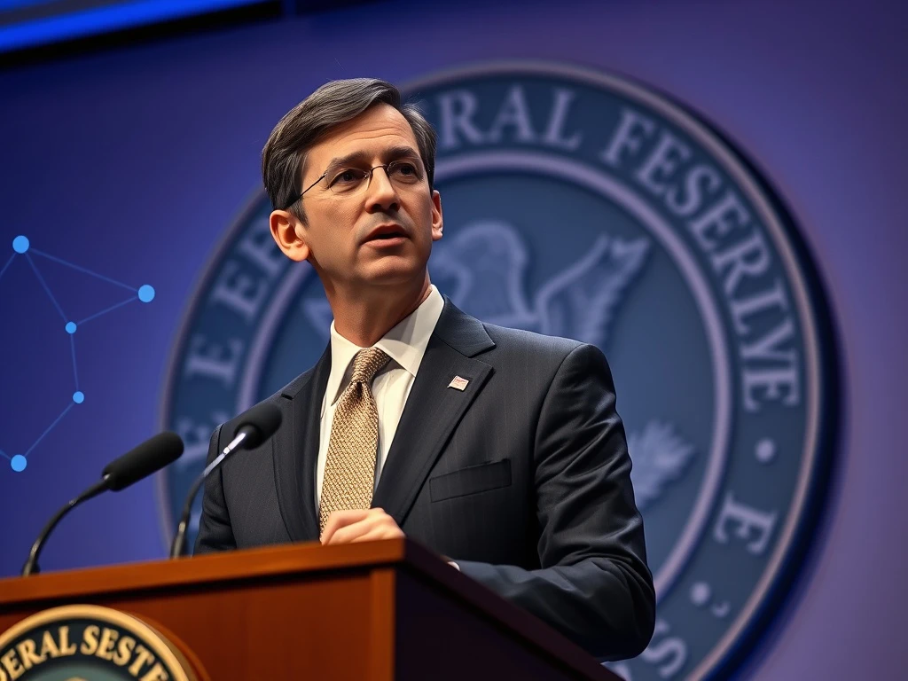 Kevin Warsh nominated as Federal Reserve chair by President Trump, signaling potential crypto policy changes.