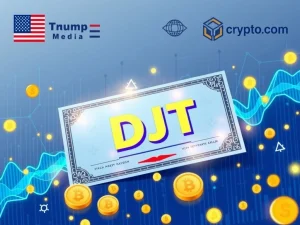 Trump Media announces DJT shareholder crypto airdrop via Crypto.com on Cronos blockchain