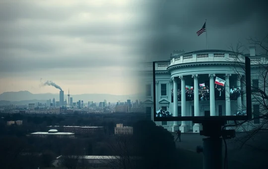 Trump monitoring Iran protests with potential strong response creating geopolitical tension