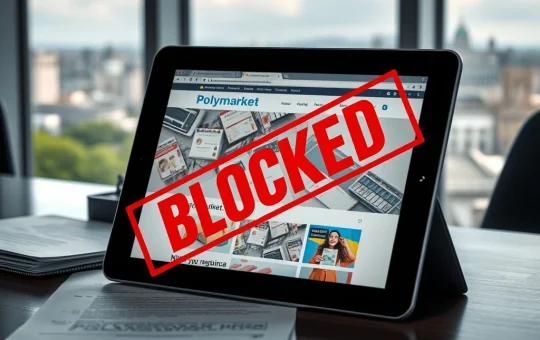 Ukraine's 2025 ban on the Polymarket prediction platform classified as gambling.