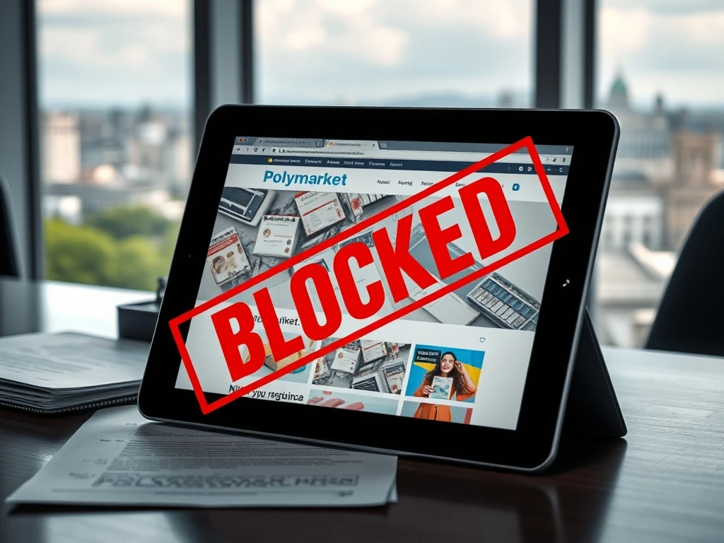 Ukraine's 2025 ban on the Polymarket prediction platform classified as gambling.