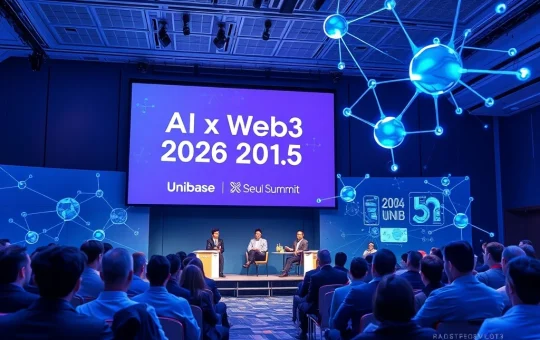 Unibase AI Web3 Summit 2026 in Seoul with BNB Chain support and industry leaders.