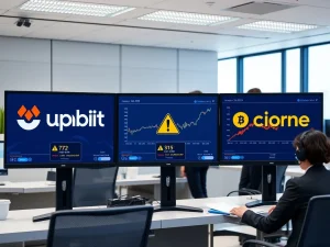 South Korean crypto exchanges Upbit Bithumb Coinone extend FLOW token investment warning review