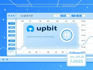 Upbit exchange suspends HP deposits for Hippo Protocol network maintenance in January 2025