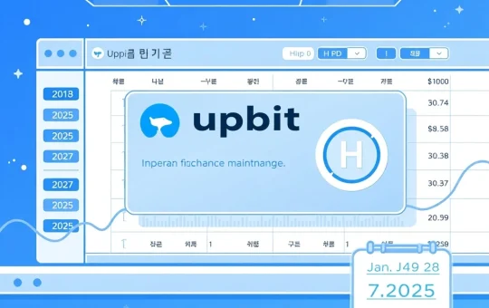 Upbit exchange suspends HP deposits for Hippo Protocol network maintenance in January 2025
