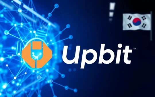 Upbit exchange listing the Sentient AI cryptocurrency token for trading.
