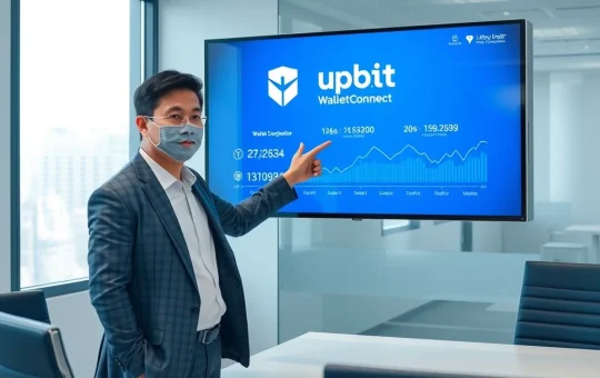 Upbit exchange announces WalletConnect token circulation changes affecting supply metrics
