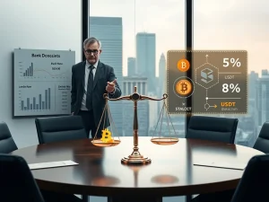 The American Bankers Association prioritizes stopping stablecoin yields in a debate over banking competitiveness.