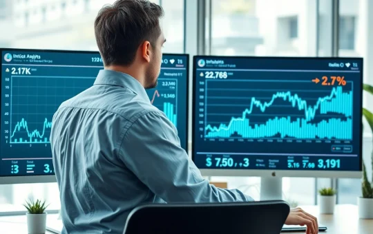 Analyst reviewing US CPI inflation data showing 2.7% year-over-year increase for December 2024