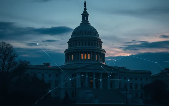 US Capitol building representing the critical ethics loophole in crypto market structure legislation