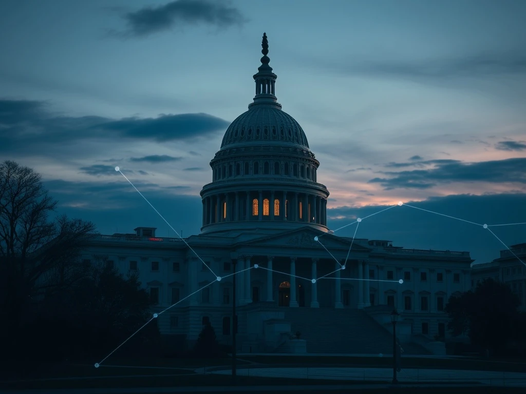 US Capitol building representing the critical ethics loophole in crypto market structure legislation