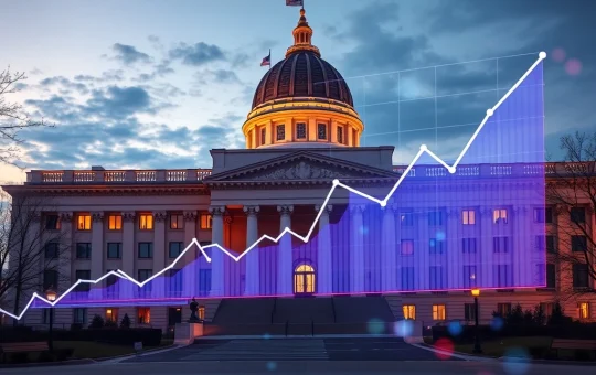 US Q3 GDP growth revised upward to 4.4%, showing stronger than expected economic expansion.