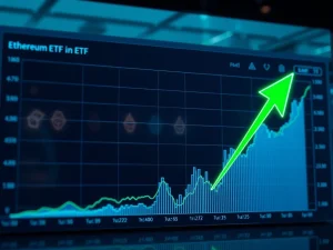 Analysis of the January 2025 spot Ethereum ETF inflow showing a reversal in investor sentiment.