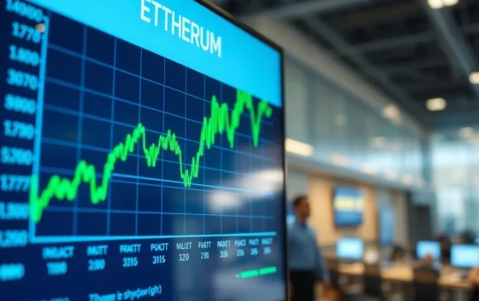 Chart showing growth of spot Ethereum ETF investments and daily inflows