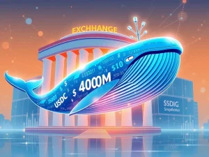 Analysis of $400 million USDC whale transfer to Binance exchange and market implications