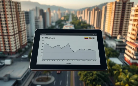USDT premium cooling in Venezuela as cryptocurrency market stabilizes after political events