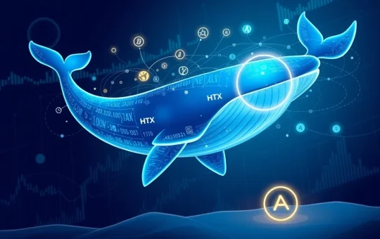 Massive USDT cryptocurrency transfer analysis from HTX exchange to Aave DeFi protocol