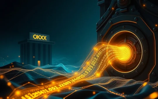 Analysis of a massive $865 million USDT stablecoin transfer from OKX exchange to an unknown cryptocurrency wallet.