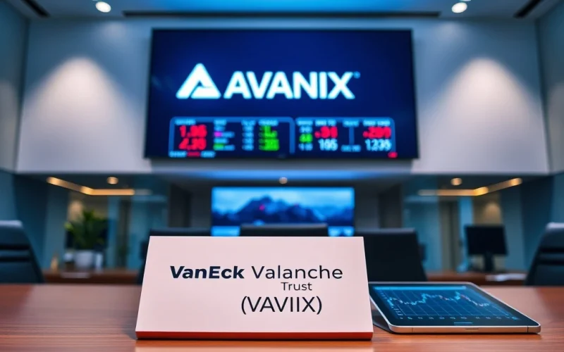 VanEck launches the first U.S. Avalanche ETP for institutional investors.