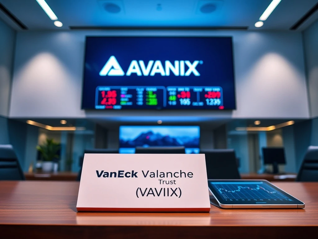 VanEck launches the first U.S. Avalanche ETP for institutional investors.