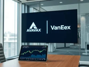 VanEck launches the first US spot Avalanche ETF providing regulated AVAX exposure.